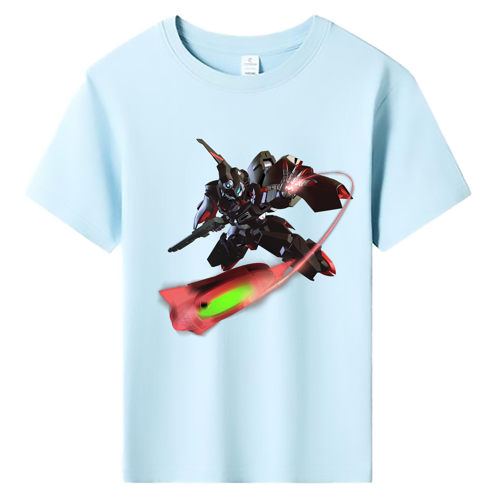 （画像用） 機動戦士ガンダム Mobile Suit Gundam 綿100％キッズTシャツ（フロントプリント）